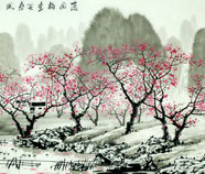 Chinese tree paintings