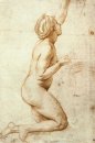 Genoux femme nue