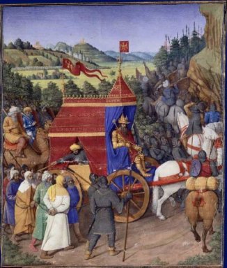 Triumph Of Giosafat corso Adad d\'Assiria 1475