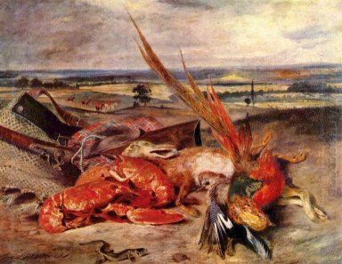 Nature morte avec des homards 1827