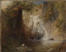 Wasserfälle, Stempel Mawddach, North Wales 1836