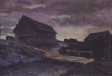 Paysage avec Cottages 1894