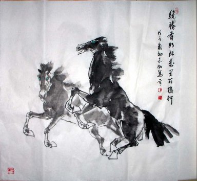 Horse - Peinture chinoise