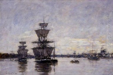 Le port de Bordeaux 1875