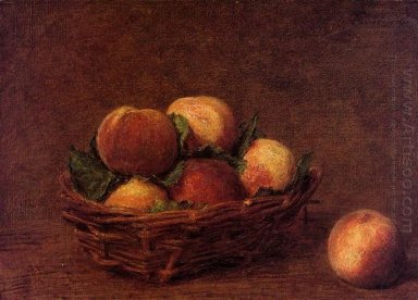 Stilleben med persikor 1896