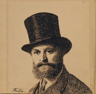 Porträt von Manet 1867