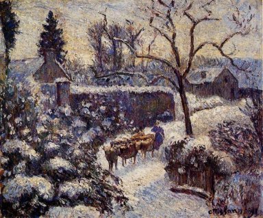 L\'effetto della neve al Montfoucault 1891