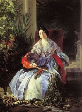 Retrato da princesa Ye P Saltykova