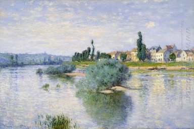 Die Seine bei Lavacourt 1880