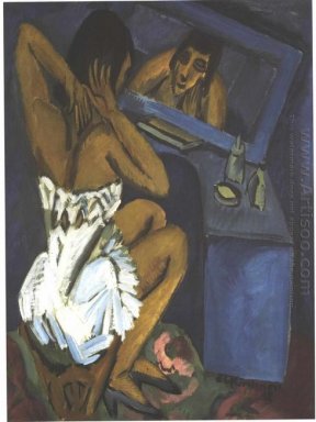 Femme devant le miroir 1912