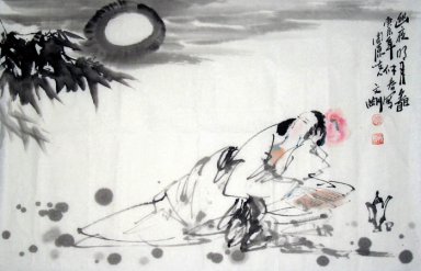 Sleeping Beauty - Chinees schilderij