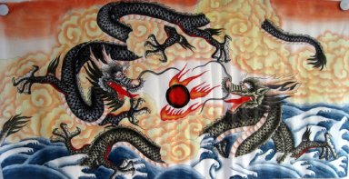 Dragon - pintura china