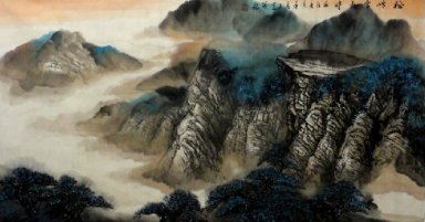 Montagnes - Peinture chinoise