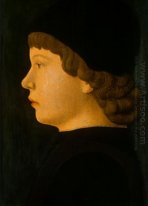 Portrait de profil d' un garçon