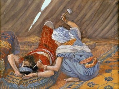Jael slog Sisera och dödade honom 1902
