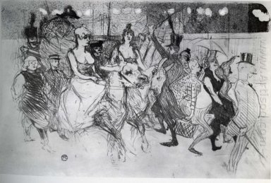 Gala At The Moulin Rouge 1894