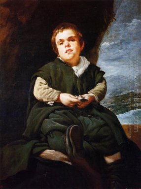 Гном-Франциско Lezcano, Названный \"Эль-Ниньо де Вальекас\" 1643 -