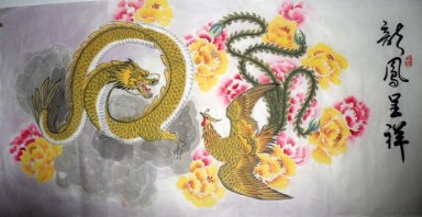 Dragon - pintura china