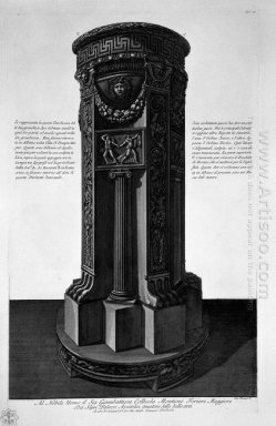 Altar dedicado a Apollo encontrada na casa de campo de Pompeu, o