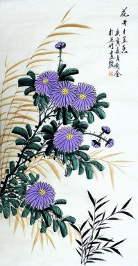 Chrysanthème - Chines peinture