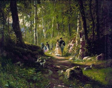 Un paseo en el bosque 1869