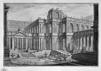 Foro Romano Antico circondata da portici di logge