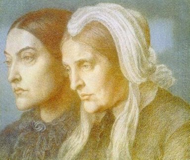 Ritratto dell\'artista S sorella Christina E Madre Francesca 187