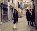 Улица в Венеции 1882