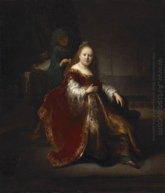 Une jeune femme à sa toilette 1633