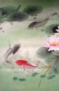 Fish & Lotus - pintura china