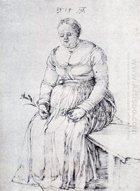 Сидящая женщина 1514