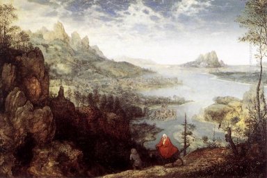 Paysage avec la fuite en Egypte 1563