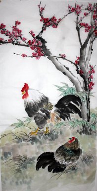 Chicken - Lukisan Cina