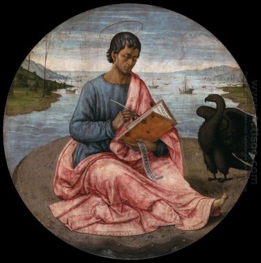 St John The Evangelist Sur l\'île de Patmos 1485