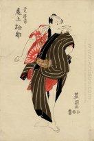 Kabuki Schauspieler Eisabur? Onoe I (Kikugor? Onoe III)