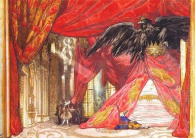 The Sleeping Beauty Design para la escena Iv The Awakening 1921