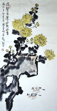Chrysanthème - Chines peinture
