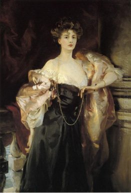 Stående av Lady Helen Vincent Viscountess D Abernon 1904