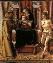 De Maagd en Kind met Heiligen Franciscus en Sebastian