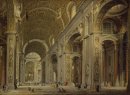 Interior de São Pedro em Roma
