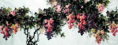 Uvas - Pintura Chinesa