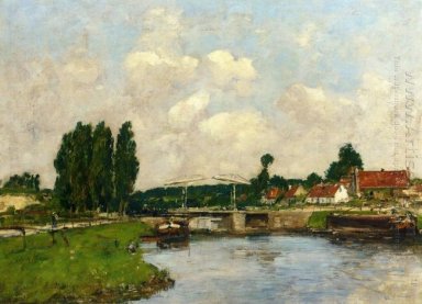 Slussen vid Saint Valery Sur Somme 1891