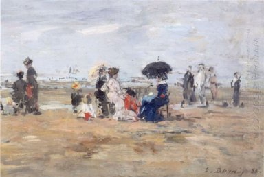 Trouville ScȨne Op Het Strand