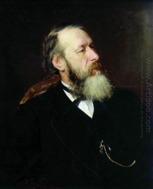 Porträt der Kunstkritiker Wladimir Stassow 1873