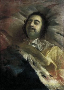 Peter I on his deathbed