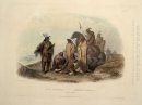 Crow индейцы, пластина 13 из тома 1 `Путешествия в интерьере