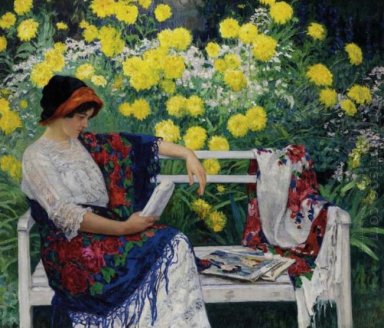 Lettura In The Garden