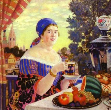 Купец S Жена На чай 1920
