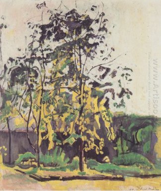 Tree In The Garden Atelier 1917