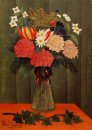 Bouquet Of Bunga Dengan Sebuah Cabang Ivy 1909